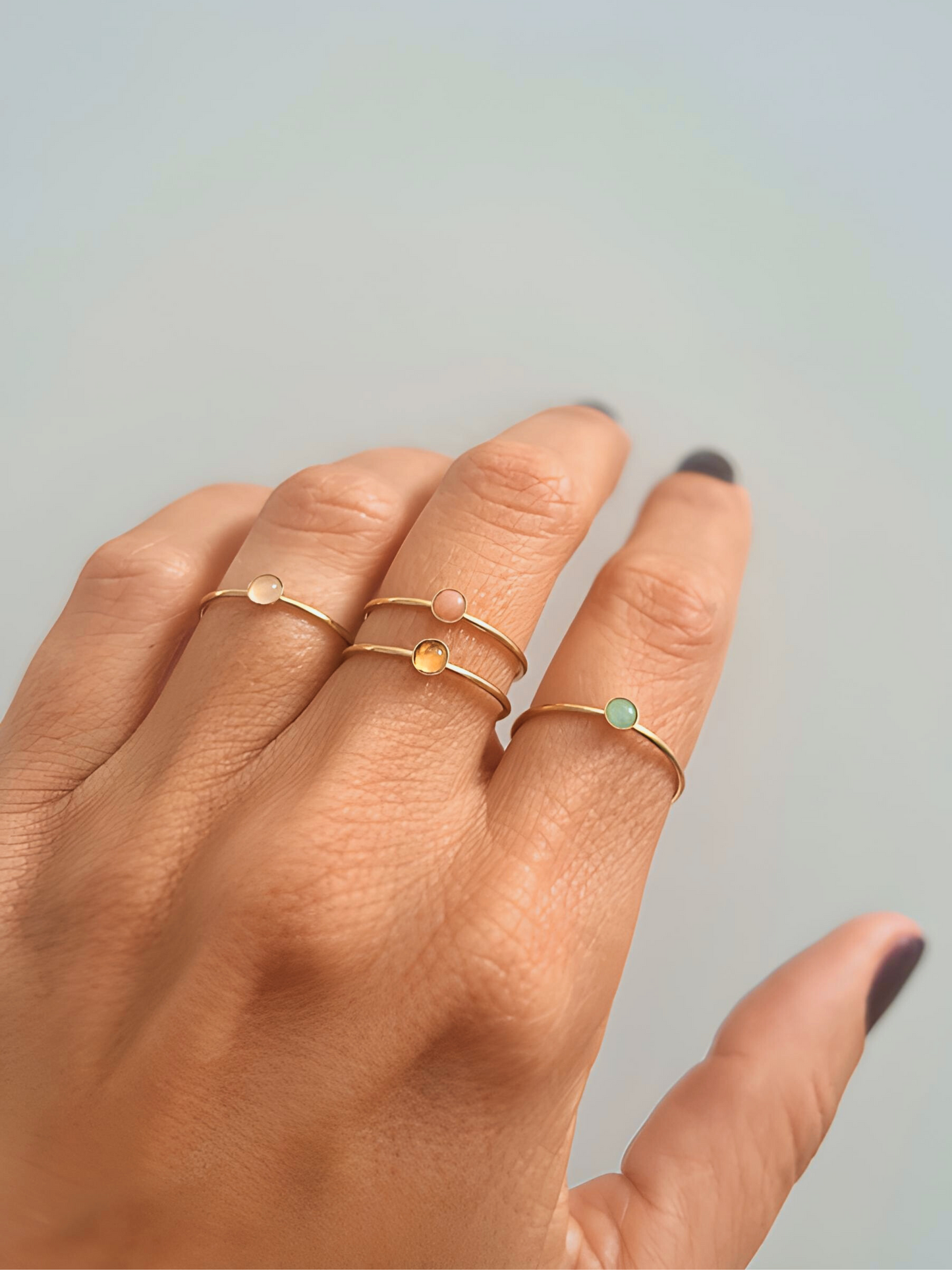 Anillo ROSE QUARTZ