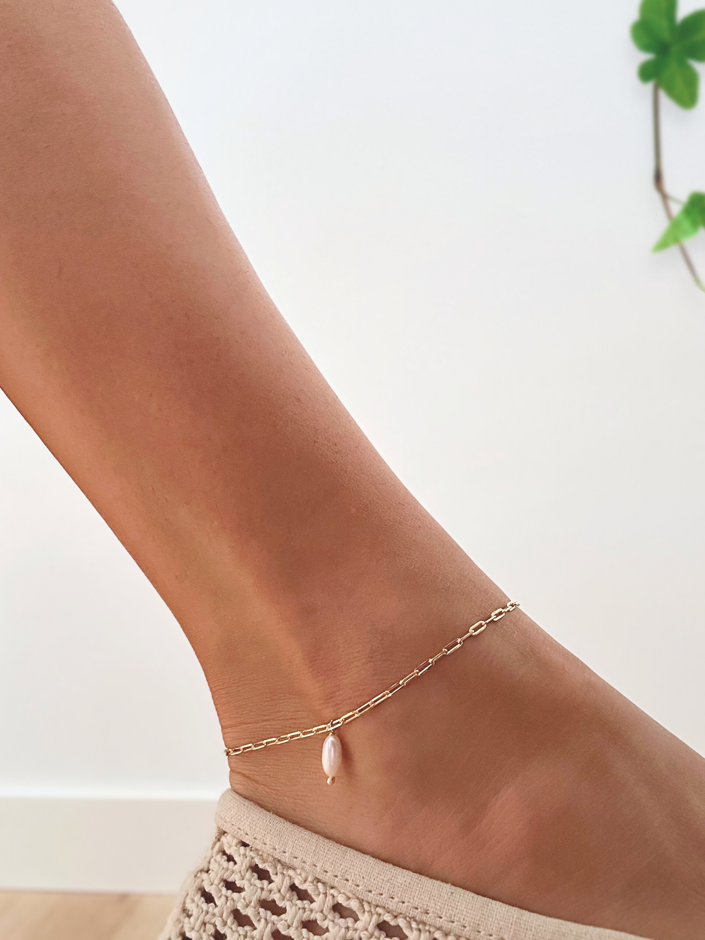 PEARL anklet