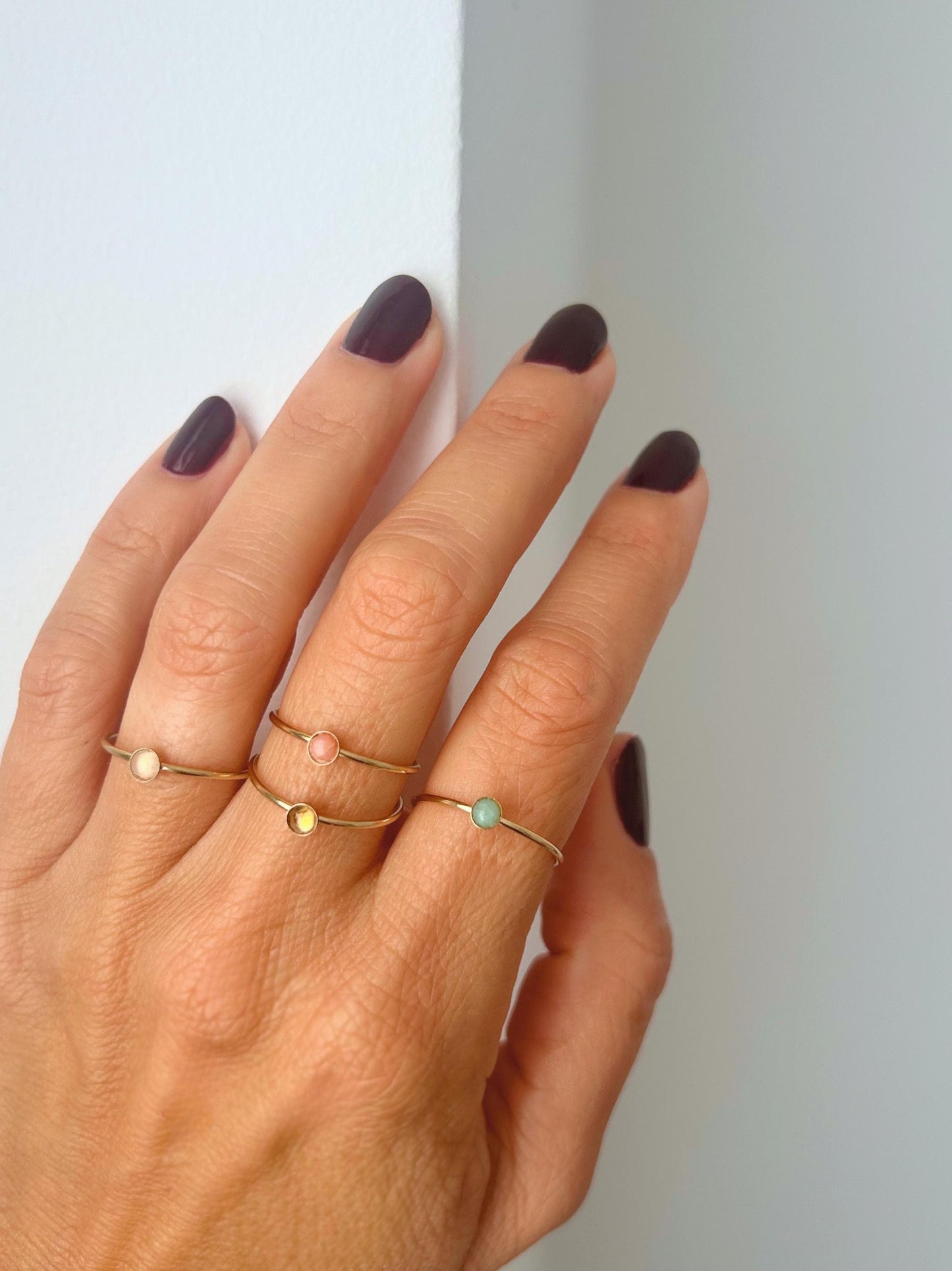 Anillo ROSE QUARTZ