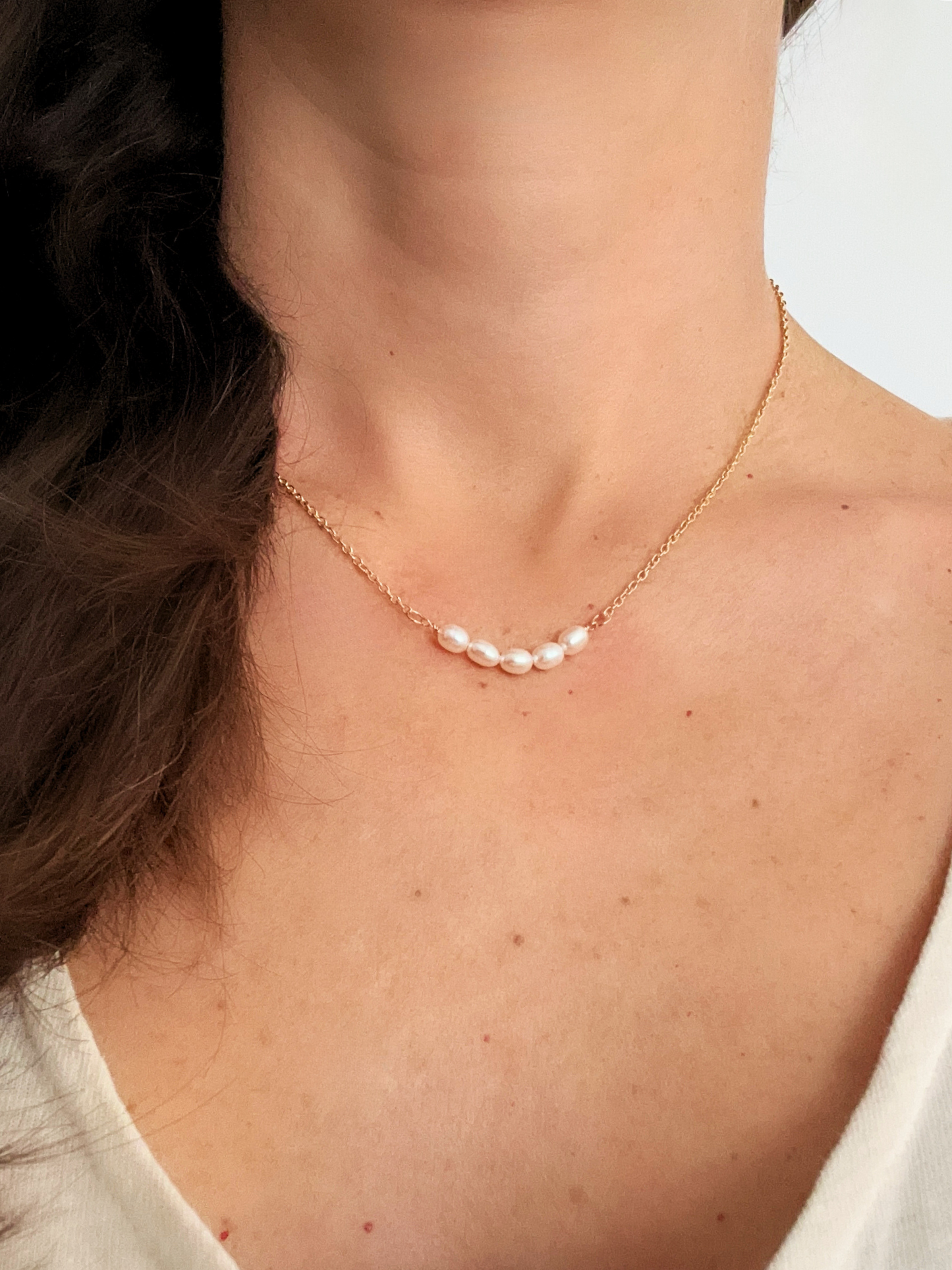 PEARLS necklace